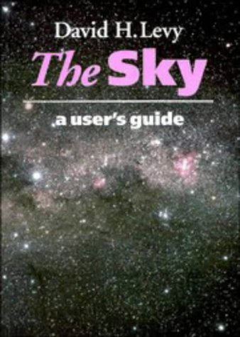 Photo showing book cover of The Sky: A Users Guide by David H. Levy.