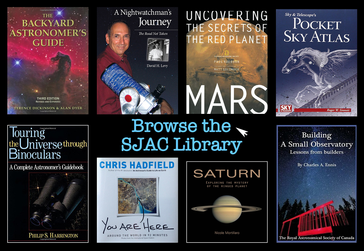 Browse the Library of the Saint John Astronomy Club