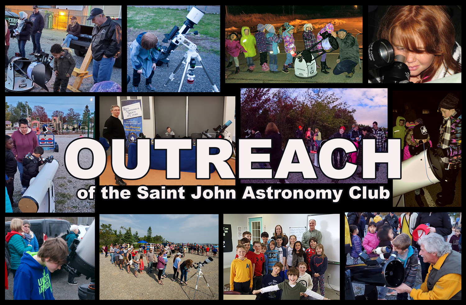 Link to the Outreach page of the Saint John Astronomy Club.