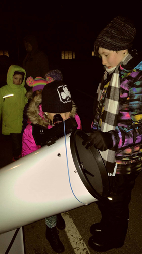 Nighttime Observing and Outreach is for all ages and genders.