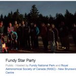 Photo of the 2017 Fundy Star Party Facebook Event
